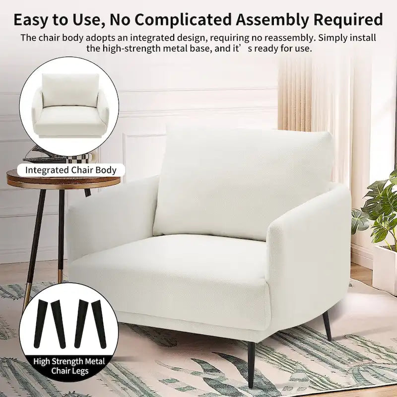 Karaka 37.5W Oversized Armchair Leisure Sofa Accent Chair