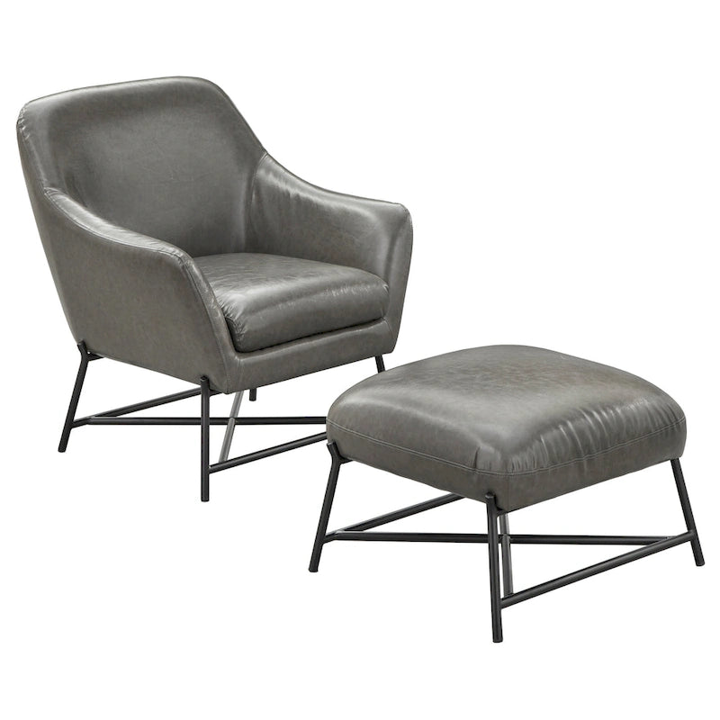 angelo:HOME Corin Chair with Ottoman