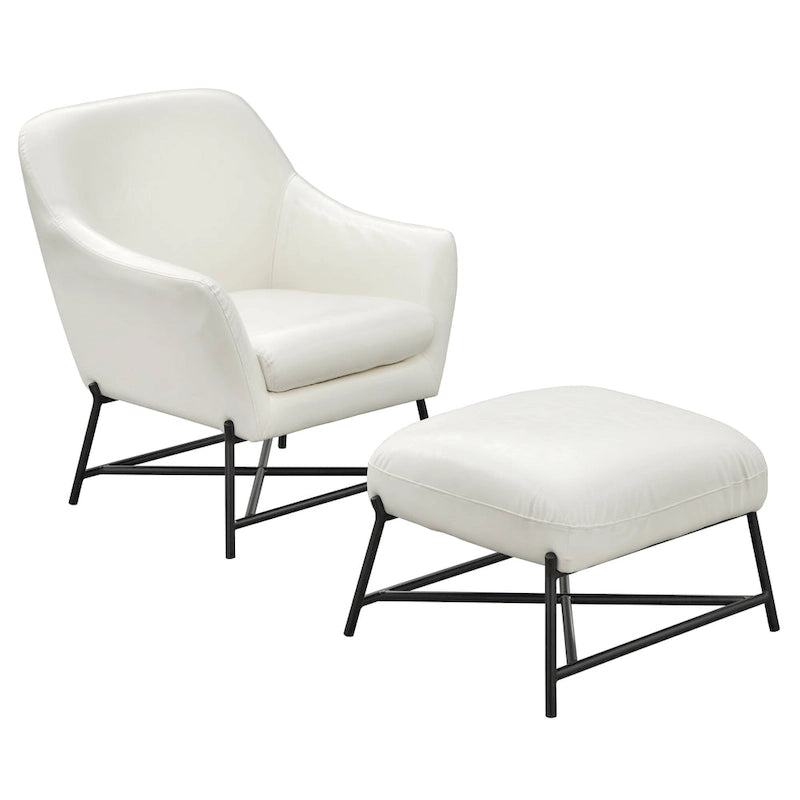 angelo:HOME Corin Chair with Ottoman