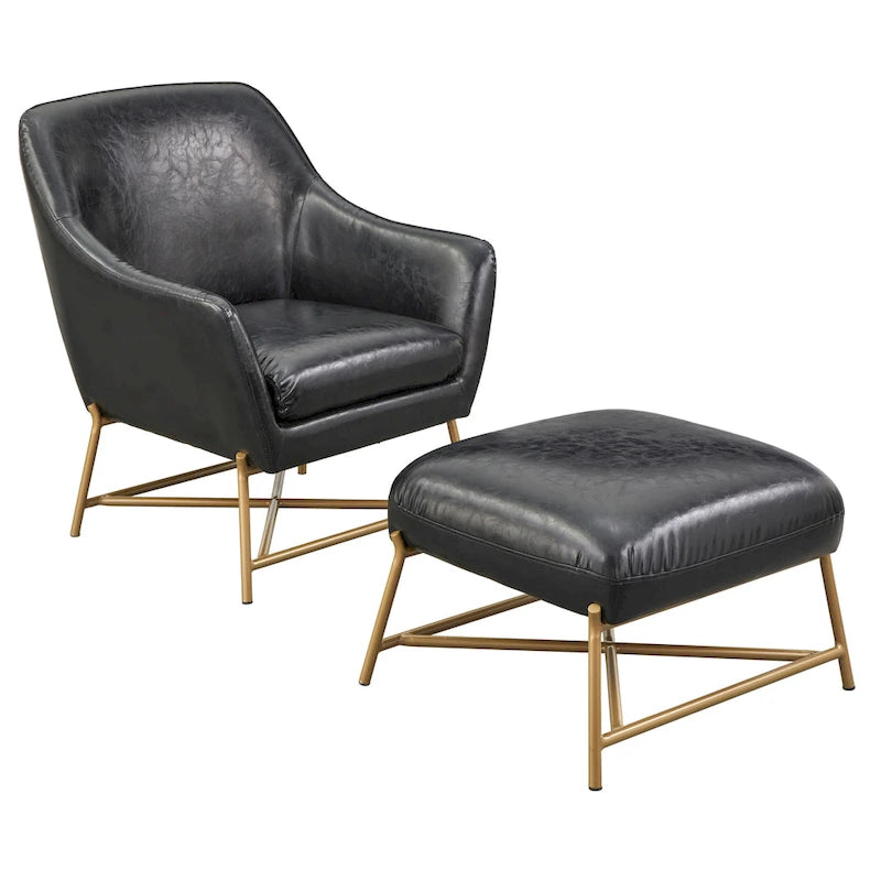 angelo:HOME Corin Chair with Ottoman