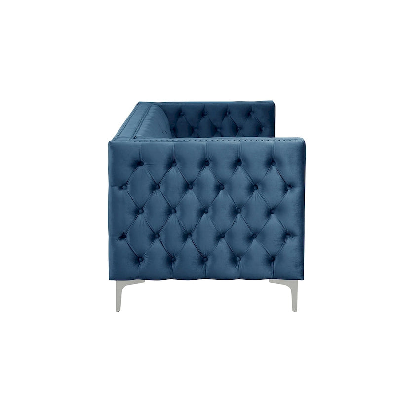 Modernes Sofa aus tiefem niederländischem Samt