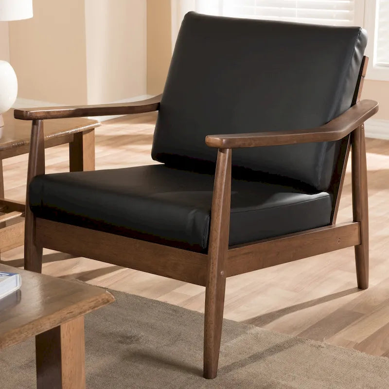 Mid-century Lounge Chair by Baxton Studio