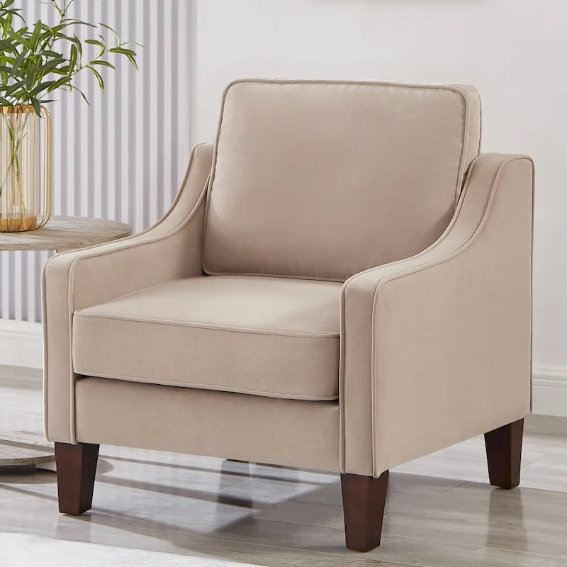 Modern Upholstered Accent Chair for Living Room,Bedroom