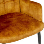 High-back Button Tufted Wingback Accent Chair