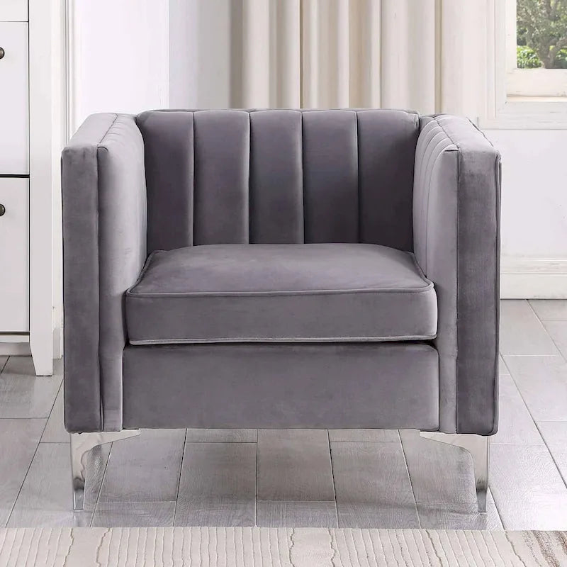 Sillón decorativo tapizado para sala de estar Morden Fort