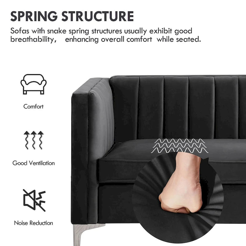 Sillón decorativo tapizado para sala de estar Morden Fort