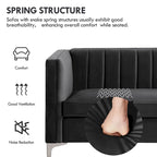 Sillón decorativo tapizado para sala de estar Morden Fort