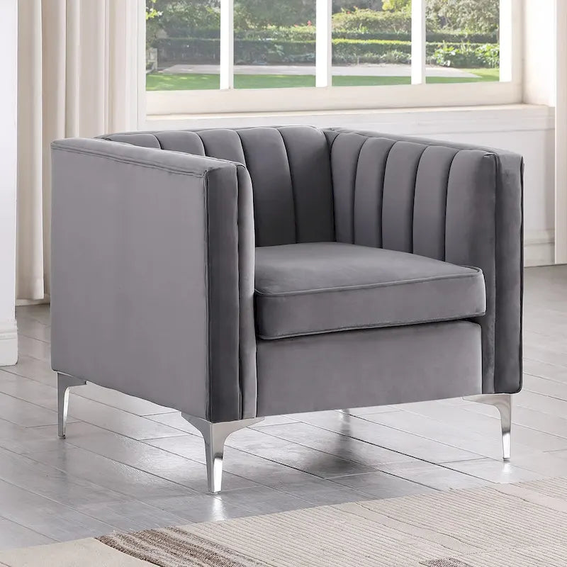 Sillón decorativo tapizado para sala de estar Morden Fort