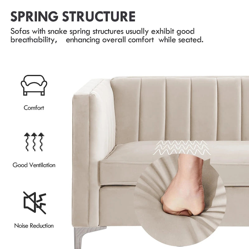 Sillón decorativo tapizado para sala de estar Morden Fort