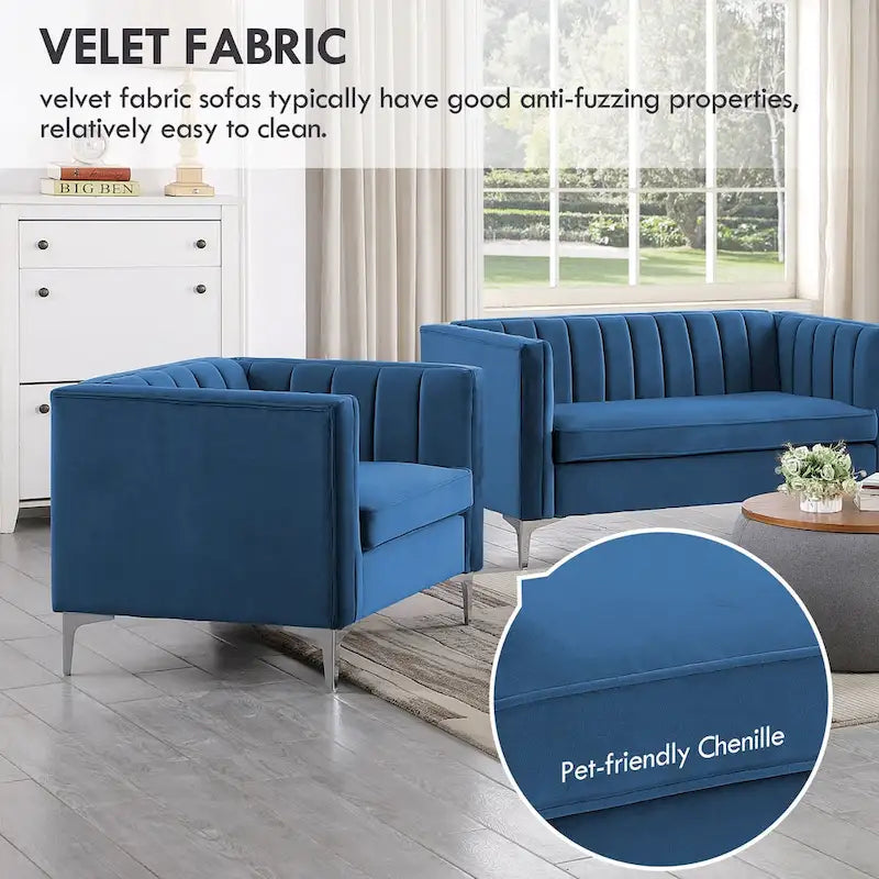 Sillón decorativo tapizado para sala de estar Morden Fort