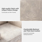 Yahweh Farmhouse Nailhead Armchair with Rolled Arms by HULALA HOME