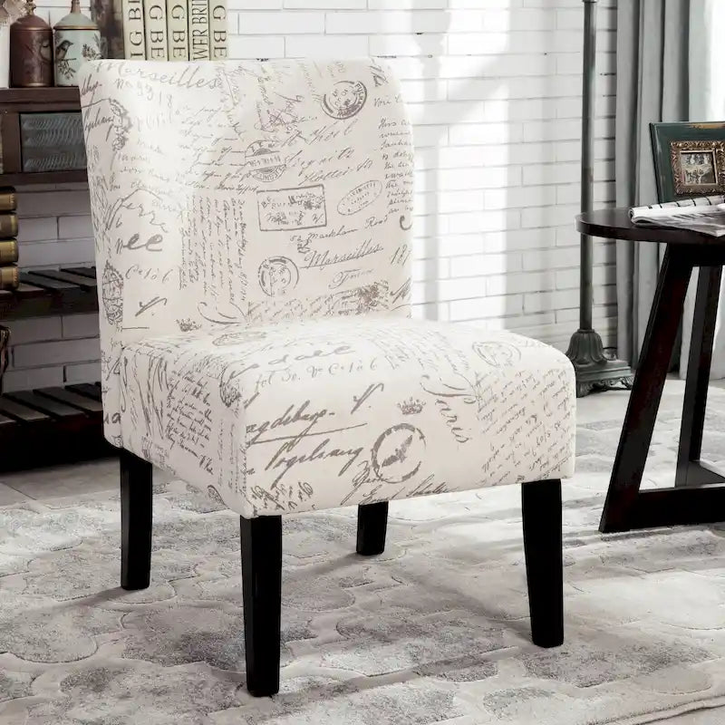 Sillón decorativo tipo slipper sin reposabrazos Pavilion tapizado de The Curated Nomad