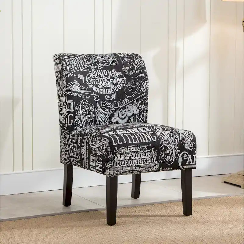 Sillón decorativo tipo slipper sin reposabrazos Pavilion tapizado de The Curated Nomad