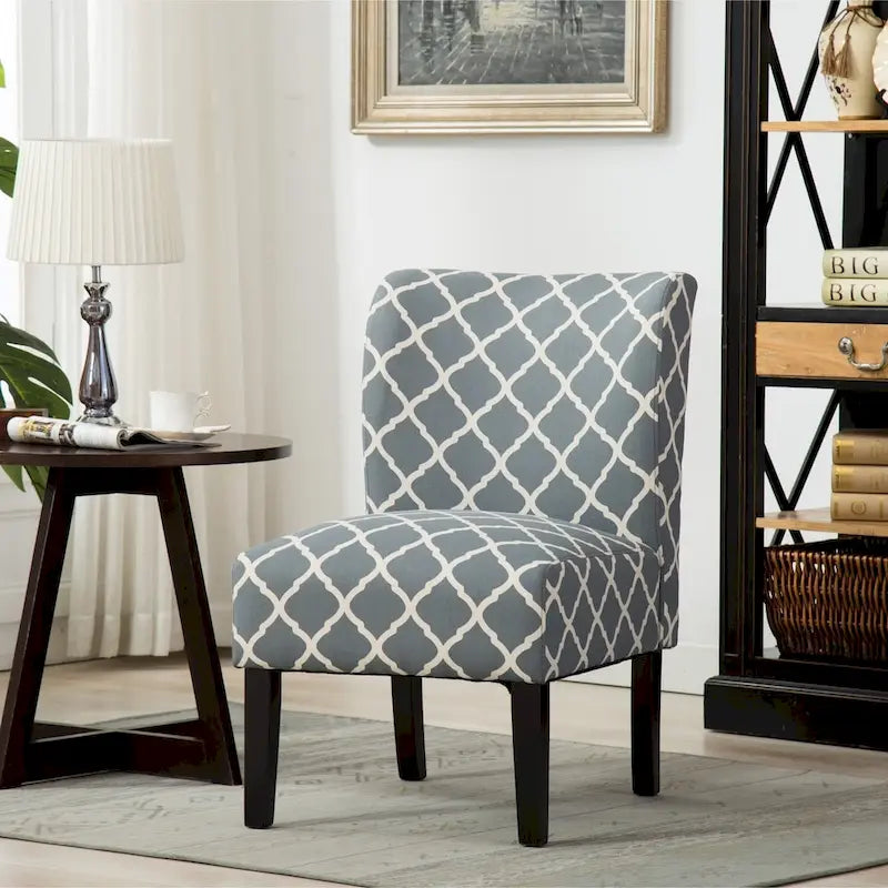 Sillón decorativo tipo slipper sin reposabrazos Pavilion tapizado de The Curated Nomad