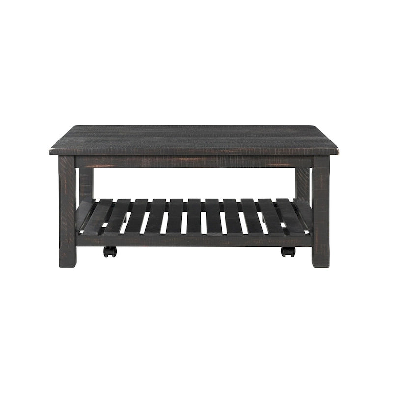 Barn Door Coffee Table