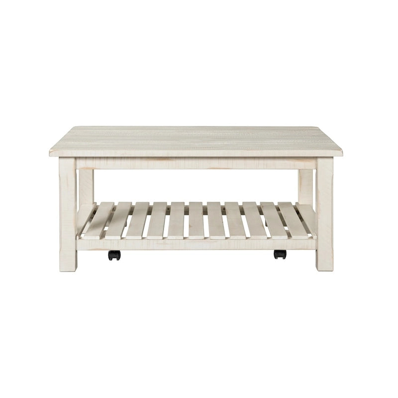 Barn Door Coffee Table