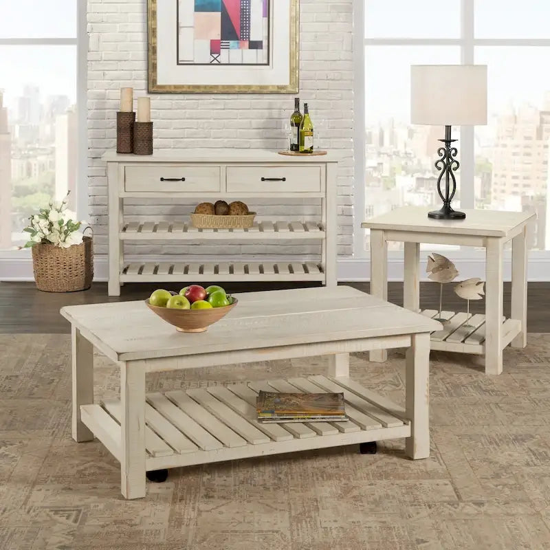 Barn Door Coffee Table