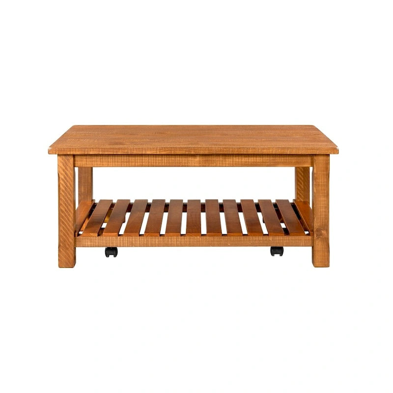 Barn Door Coffee Table