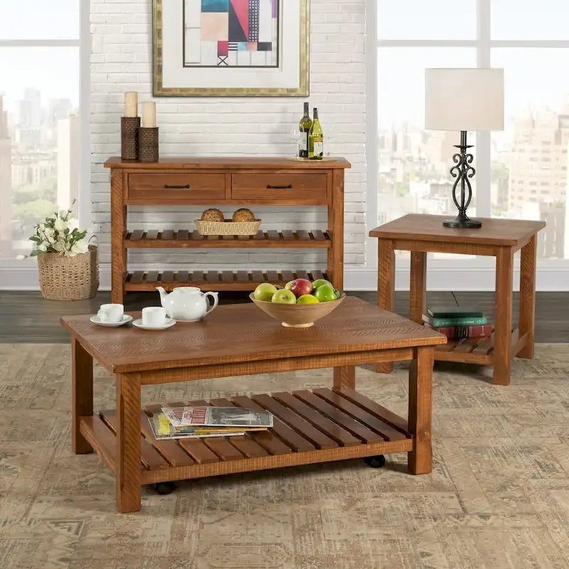 Barn Door Coffee Table