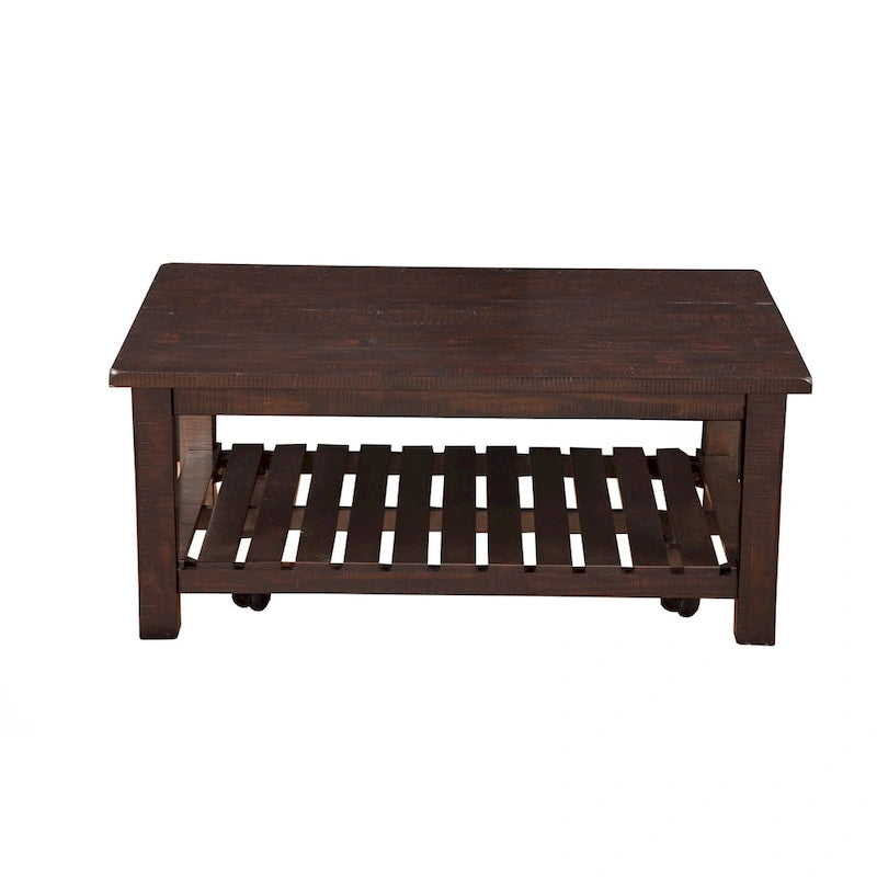 Barn Door Coffee Table