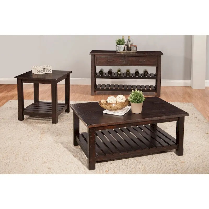 Barn Door Coffee Table