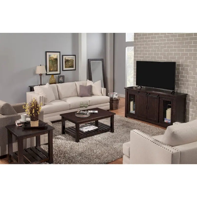 Barn Door Coffee Table