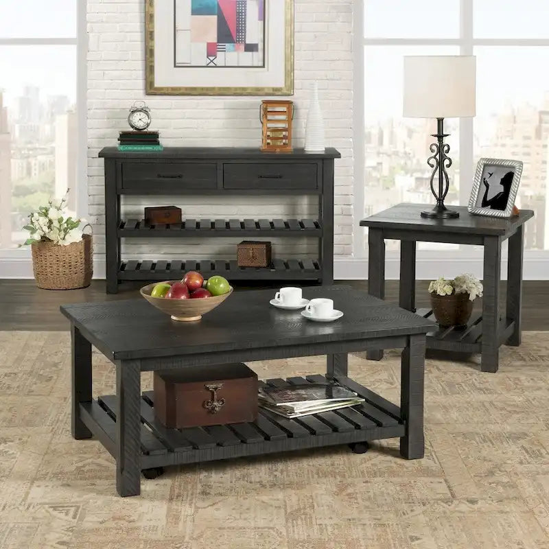Barn Door Coffee Table