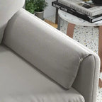 Sillón decorativo tapizado, sofá individual