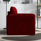 Sillón decorativo tapizado, sofá individual