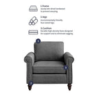 Mixoy Modern Sleeper Sofa,DIY Combination Sectional Single Couch