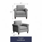 Mixoy Modern Sleeper Sofa,DIY Combination Sectional Single Couch