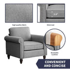Mixoy Modern Sleeper Sofa,DIY Combination Sectional Single Couch
