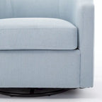 Cayden Swivel Glider Barrel Chair by Greyson Living