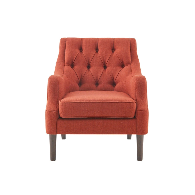 Madison Park Elle Button Tufted Accent Chair