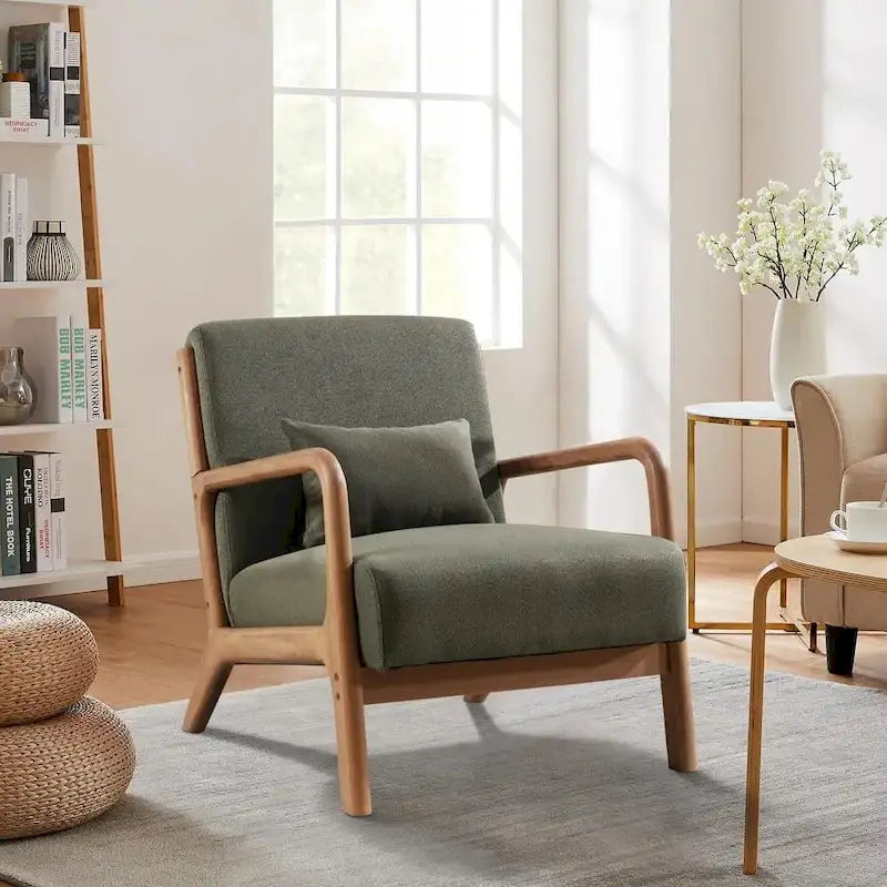 Aston Modern Solid wood Accent Chair for Living Room