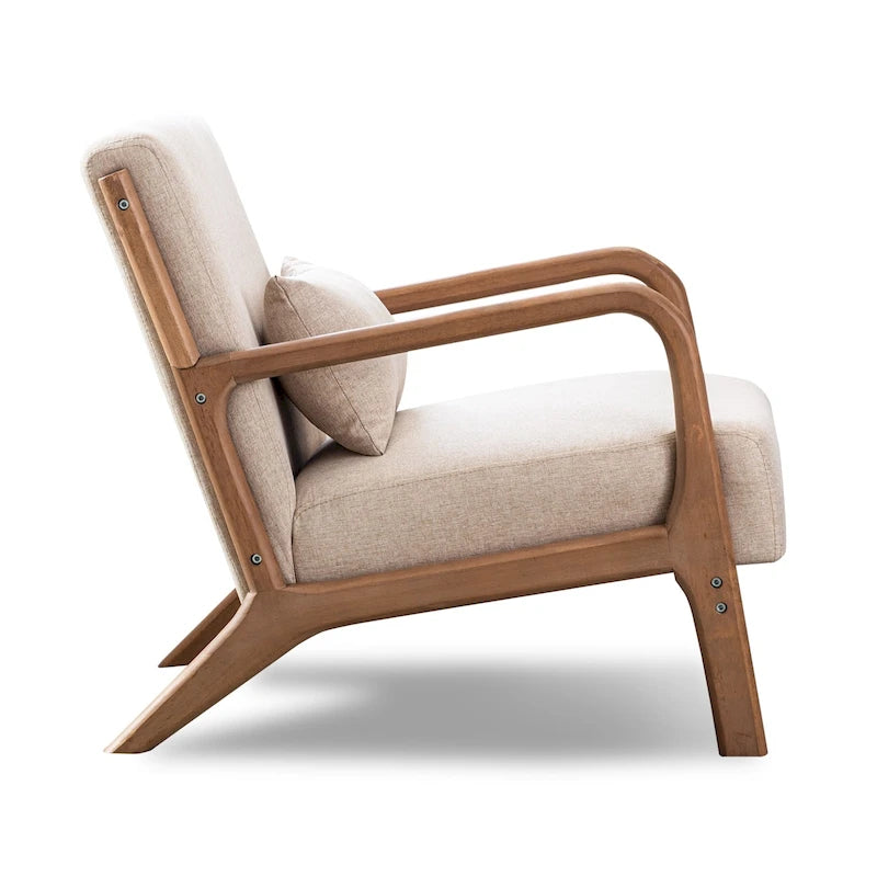 Aston Modern Solid wood Accent Chair for Living Room