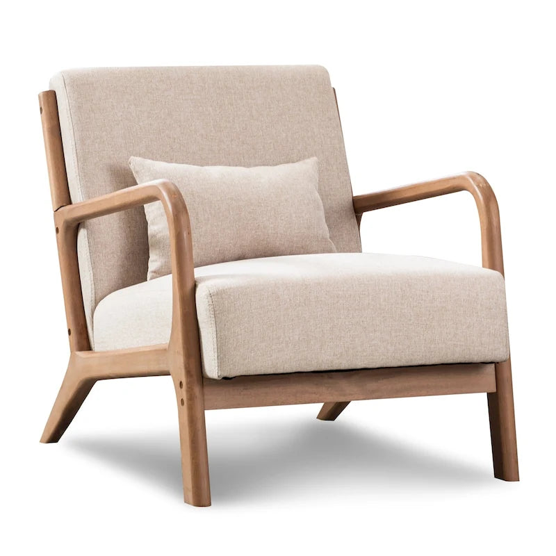 Aston Modern Solid wood Accent Chair for Living Room