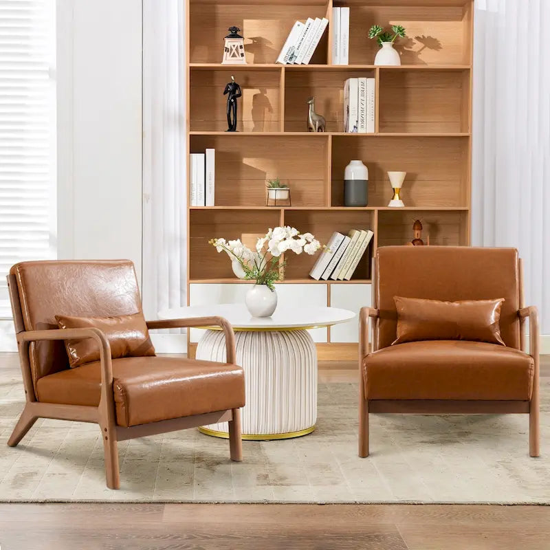 Aston Modern Solid wood Accent Chair for Living Room