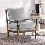 Morden Fort Modern Spindle Chair, Accent Chair for Livingroom