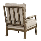 Morden Fort Modern Spindle Chair, Accent Chair for Livingroom