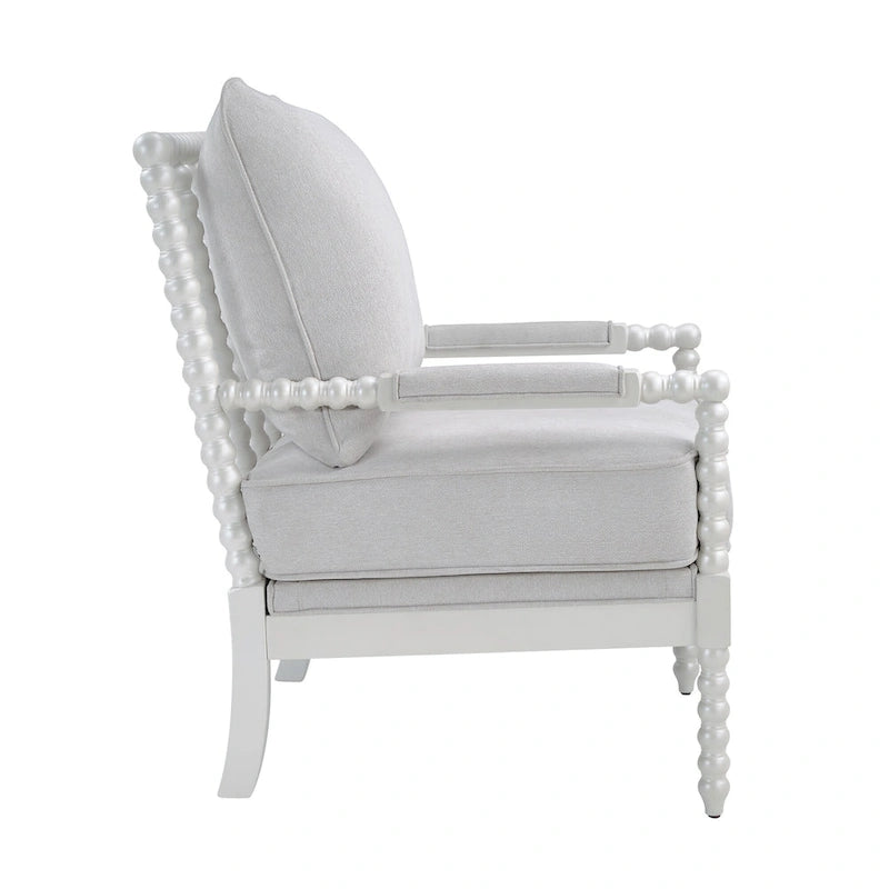 Morden Fort Modern Spindle Chair, Accent Chair for Livingroom
