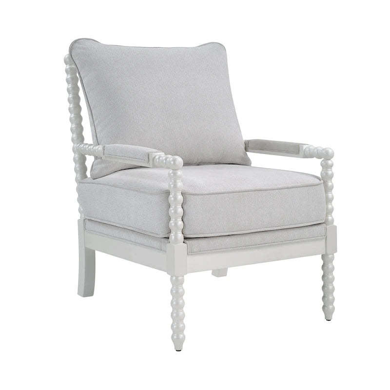 Morden Fort Modern Spindle Chair, Accent Chair for Livingroom