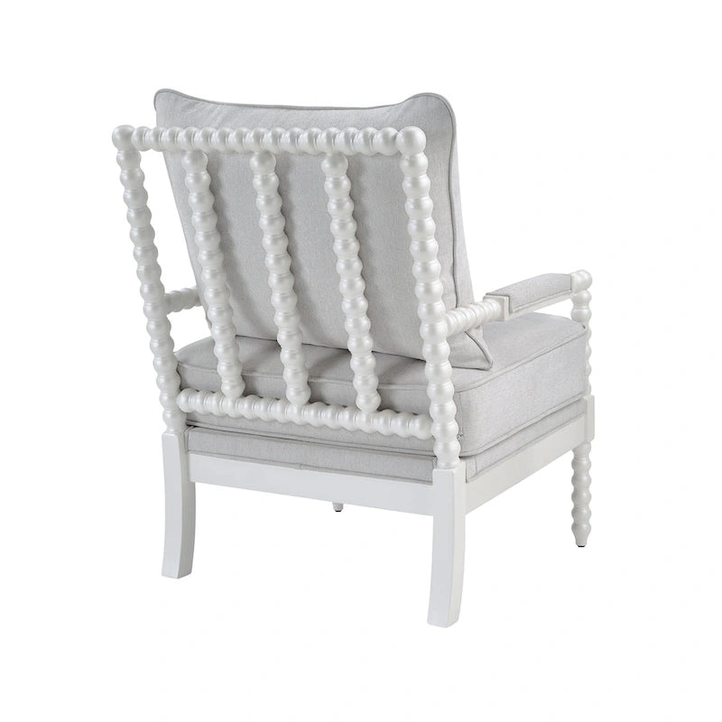 Morden Fort Modern Spindle Chair, Accent Chair for Livingroom
