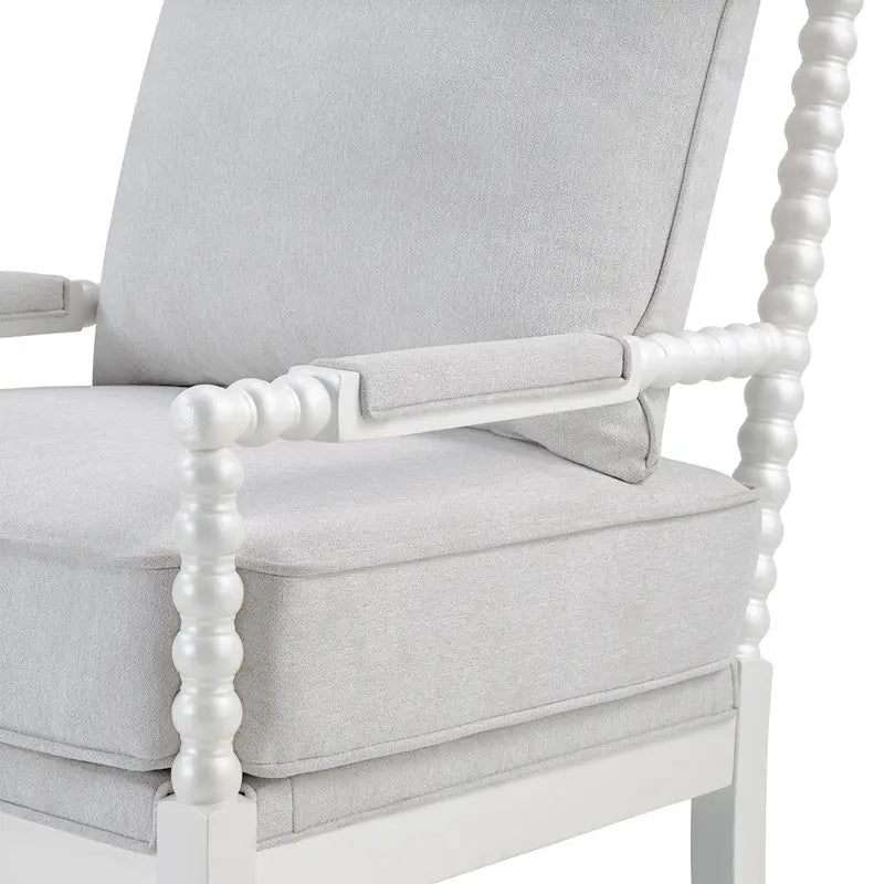 Morden Fort Modern Spindle Chair, Accent Chair for Livingroom