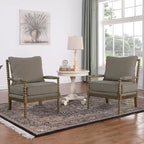 Morden Fort Modern Spindle Chair, Accent Chair for Livingroom