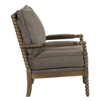 Morden Fort Modern Spindle Chair, Accent Chair for Livingroom