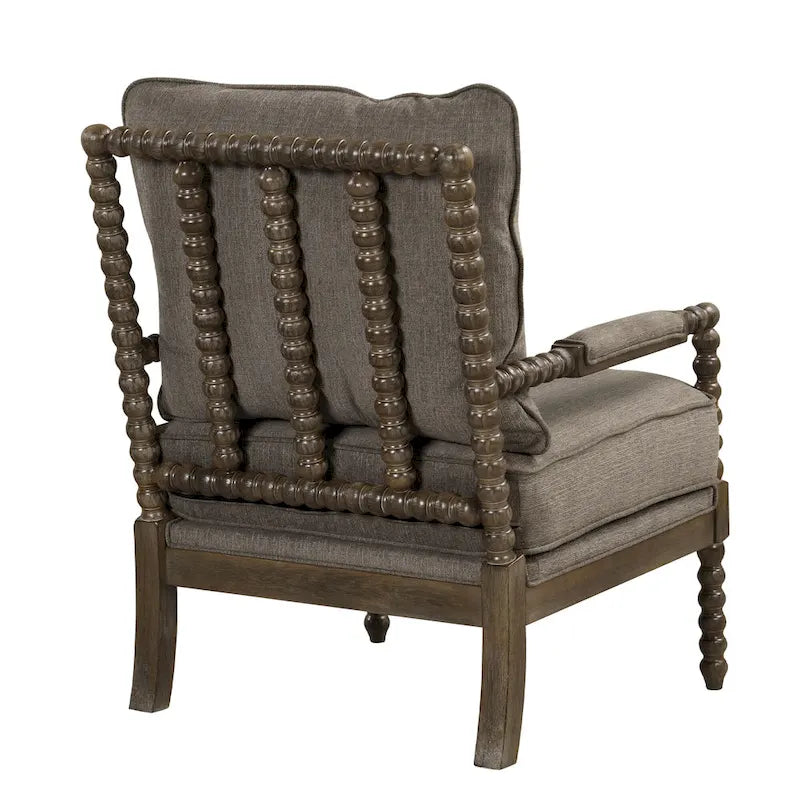 Morden Fort Modern Spindle Chair, Accent Chair for Livingroom