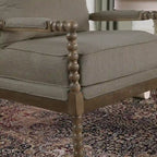 Morden Fort Modern Spindle Chair, Accent Chair for Livingroom