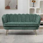 59 Zoll breites, modernes Sofa im Mid-Century-Stil mit Steppung