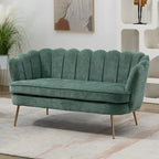 59 Zoll breites, modernes Sofa im Mid-Century-Stil mit Steppung